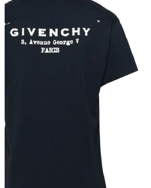 Givenchy Blue T-Shirts And Polos for men