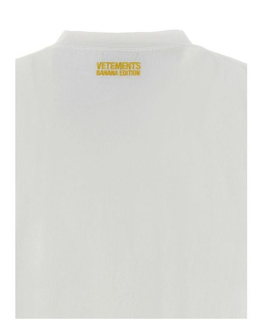 Vetements White T-Shirts for men