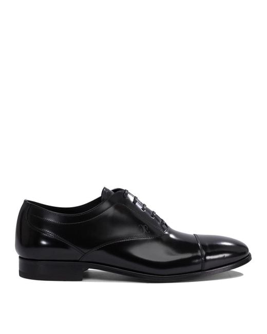 Fabi Black Lace-Up Shoes for men
