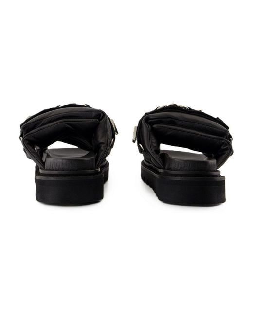 Toga Black Aj1382 Sandals