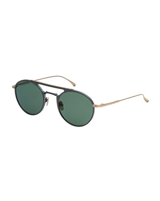Masunaga Green Suzu Sunglasses for men