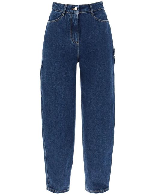 Saks Potts Blue Organic Denim Helle Jeans In