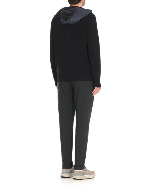 Premiata Blue Sweaters for men