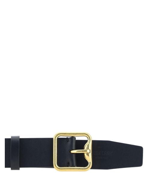 BURBERRY TB LEATHER BELT – Baltini