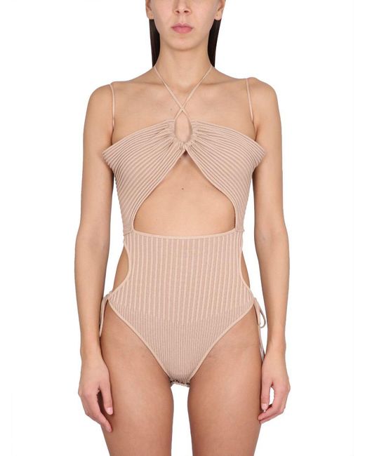 ANDREADAMO Pink Body Cut Out