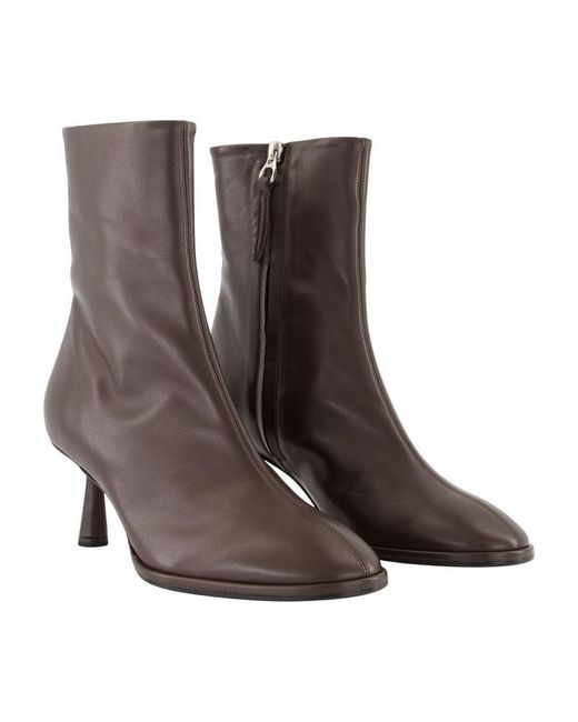 Aeyde Brown Dorothy Ankle Boots