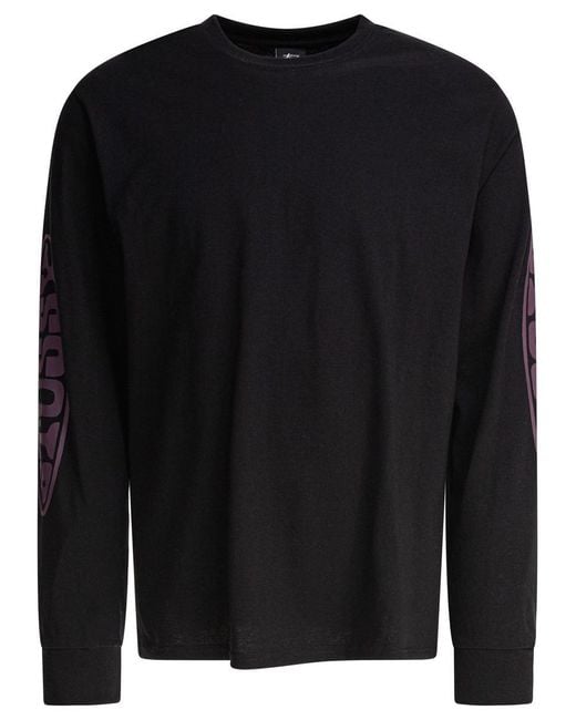 Stussy Black Pill Ls Tee for men