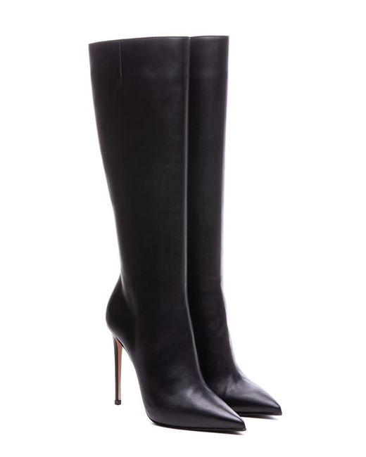 Le Silla Boots in Black | Lyst