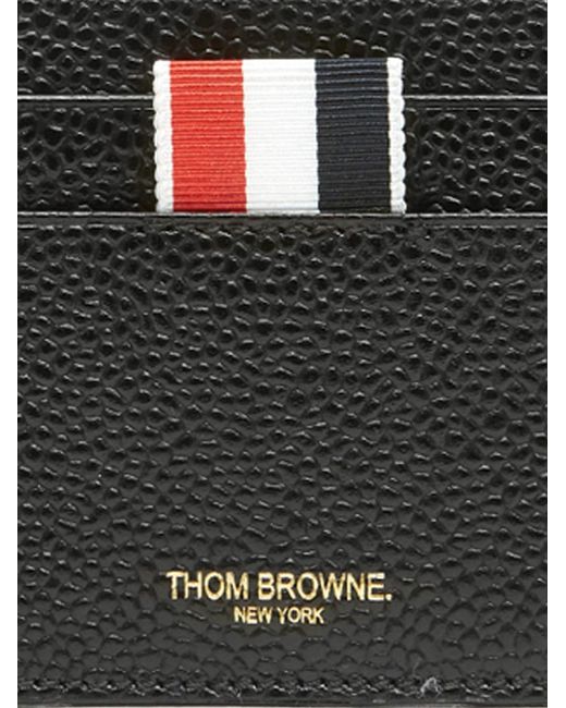Thom Browne Black Single Wallets for men