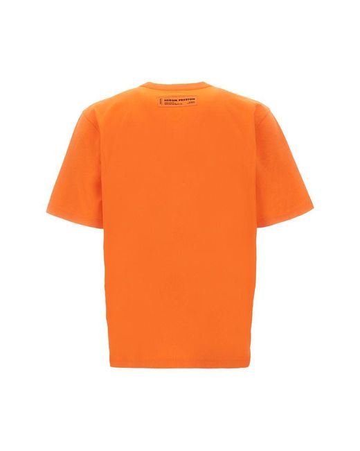 Heron Preston Orange T-Shirt for men