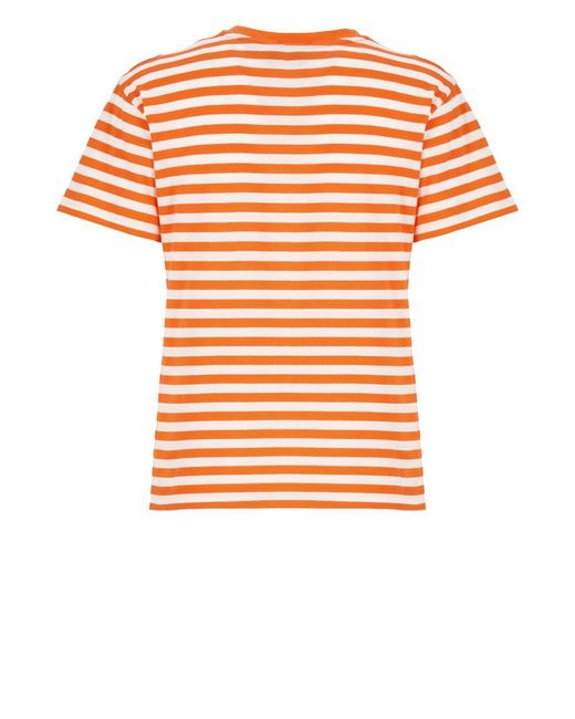 Ralph Lauren Orange T-Shirts And Polos