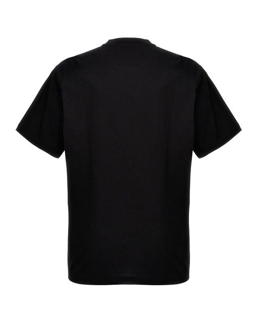 Y-3 Black Y-3 Y-3 Graphic Short Sleeve T-Shirt for men