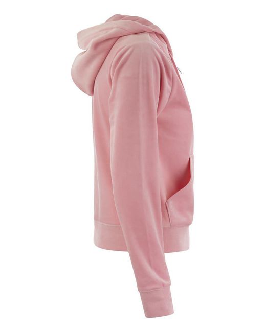 Juicy Couture Pink Velvet Hoodie