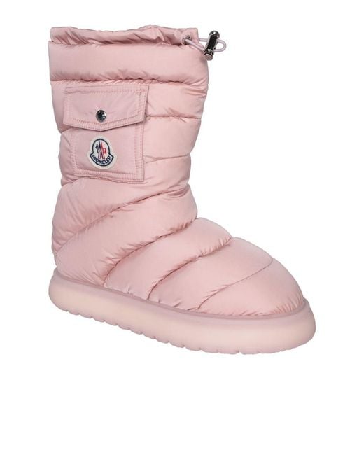 Moncler Pink Boots
