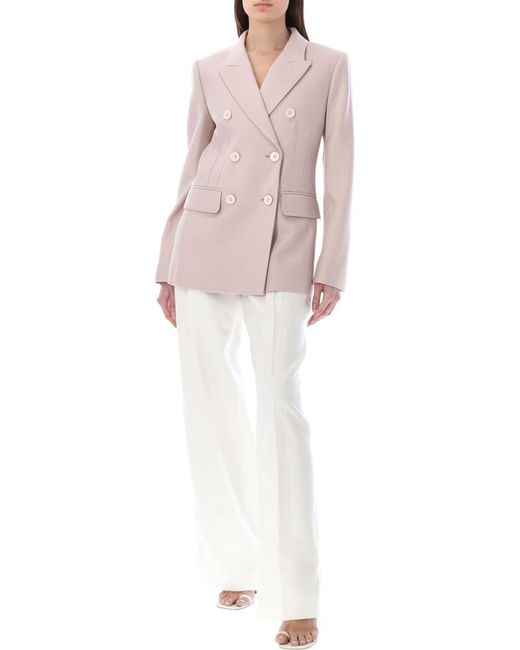 Chloé Pink Double-Breasted Blazer