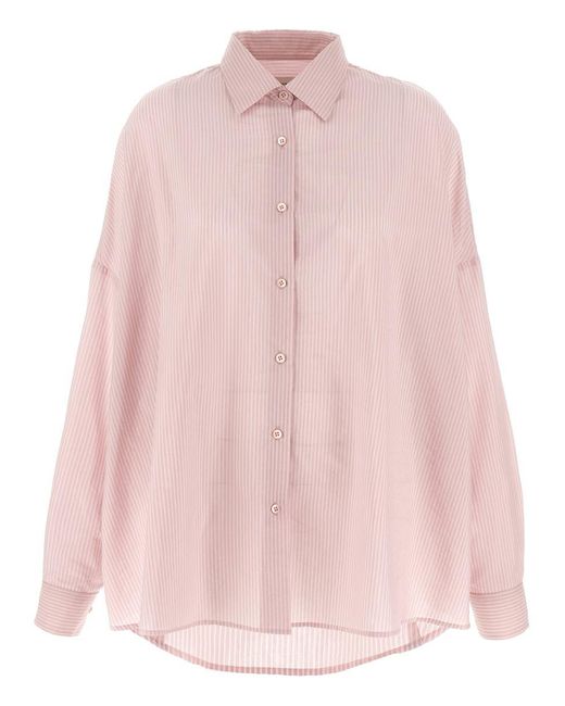 Dries Van Noten Pink 'Casia' Shirt