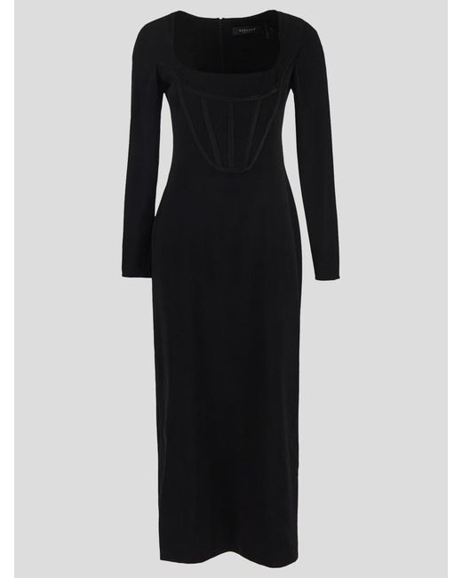 Versace Black Cocktail Dress
