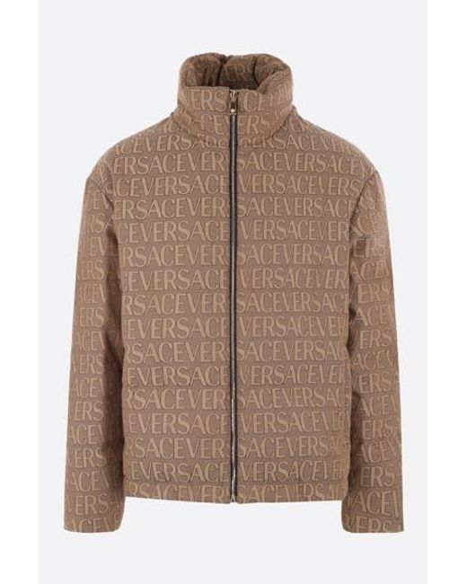 Versace Brown Coats for men