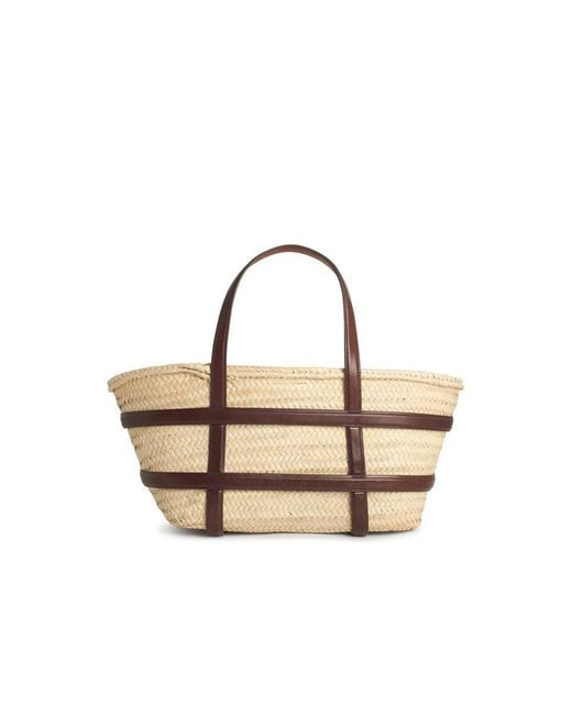 Tory Burch Natural 'ella' Bucket Bag