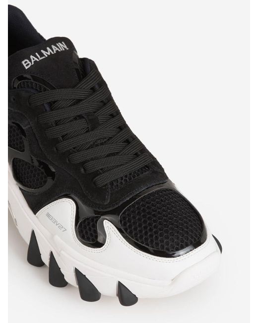 Balmain Black B-east Sneakers for men