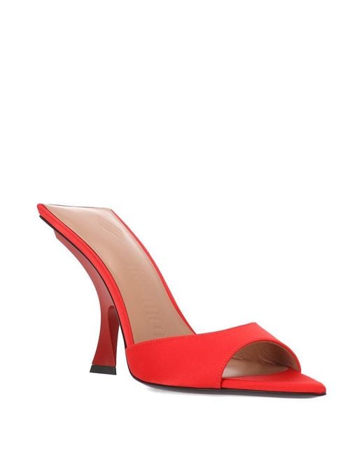 The Attico Red Sandals