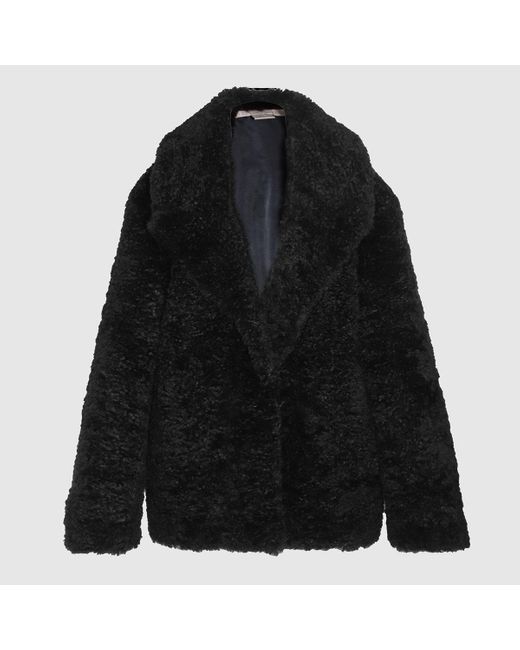 Stella McCartney Black Fur Jacket