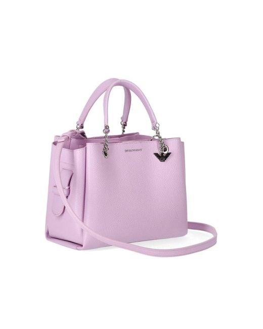 Emporio Armani Pink Charm Peonia Handbag