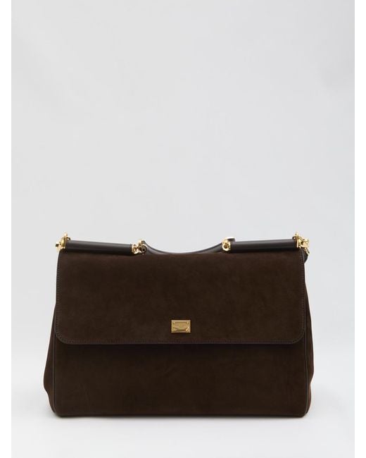 Dolce & Gabbana Brown Dolce&Gabbana My Sicily Large Bag