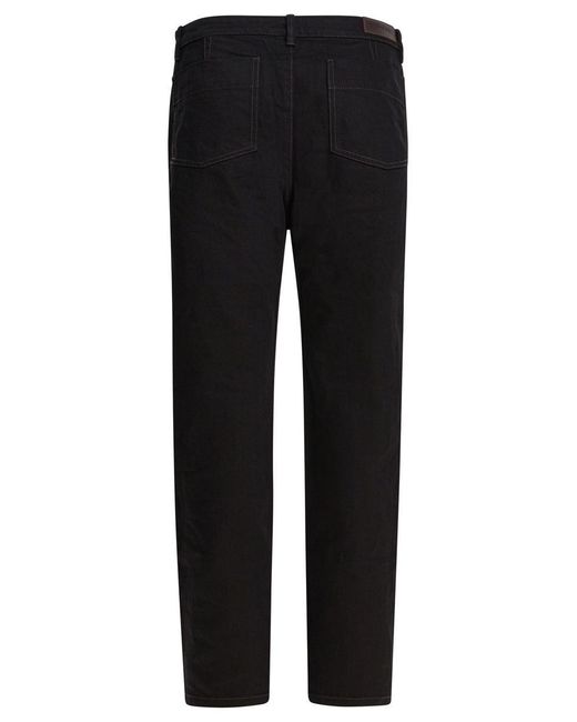 Lemaire Black "Twisted" Jeans