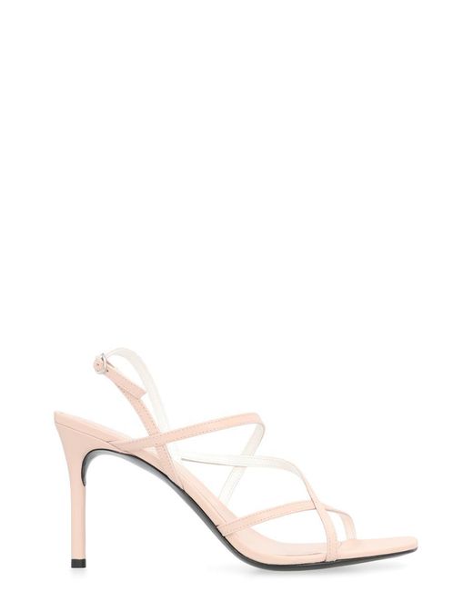 Tory Burch Natural Leather Sandals