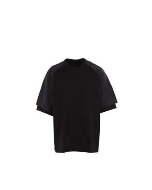Juun.J Black , T-shirts And Polos for men