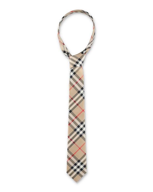 Burberry Metallic Manston Slik Tie for men