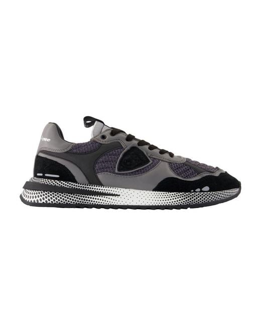 Philippe Model Black Sneakers Olympique Low for men