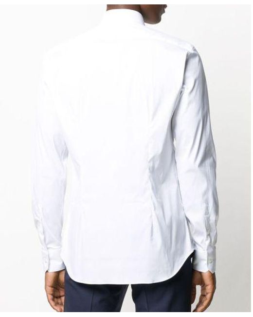 Xacus White Slim-Fit Shirt for men