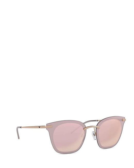 emporio armani pink sunglasses