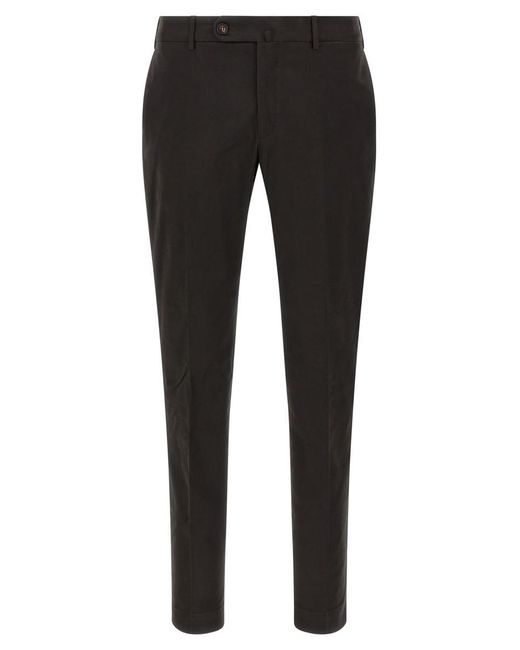 Incotex Black 'Pattern 30' Pants for men