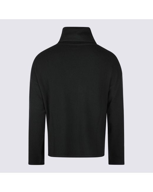 Saint Laurent Black Knitwear for men