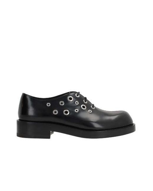 NAMACHEKO Black Flat Shoes for men