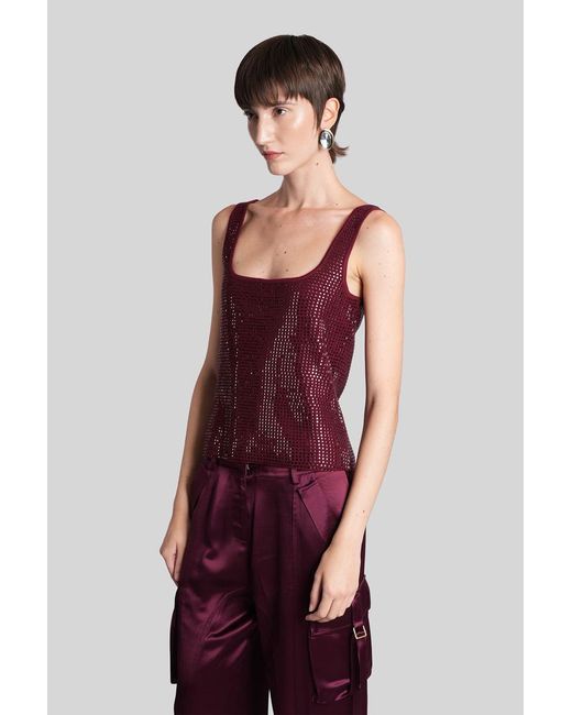 retroféte Red Marzia Topwear