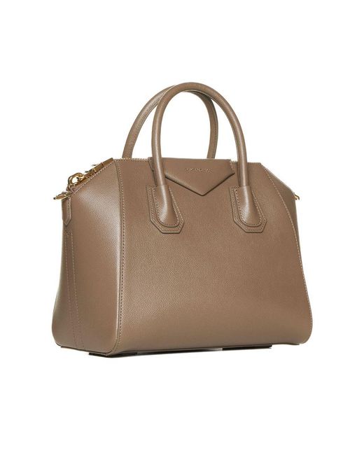 Givenchy Brown Antigona Leather Small Bag