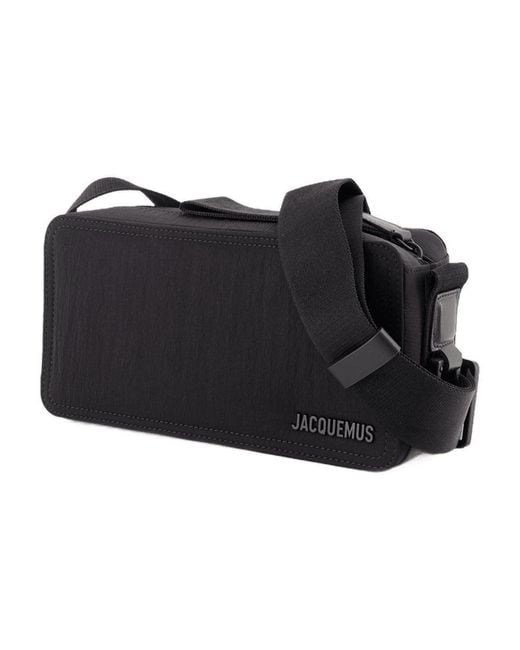 Jacquemus Black Le Cuerda Horizontal Crossbody for men