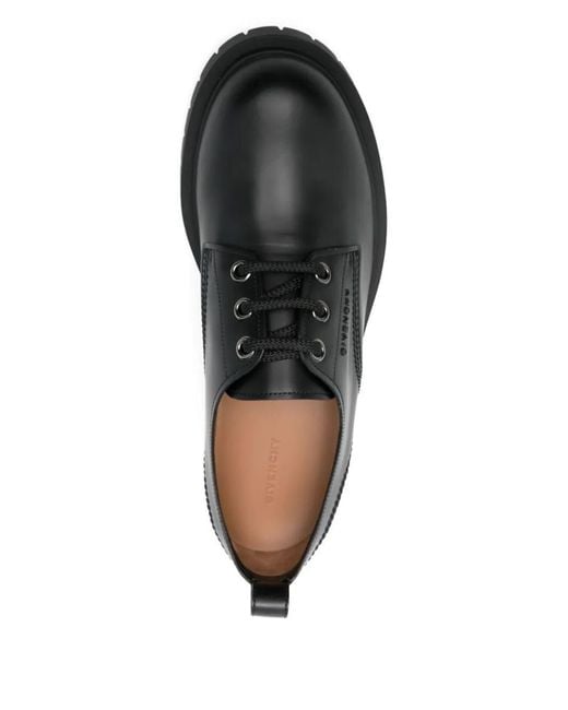 Givenchy Black Flat Shoes for men