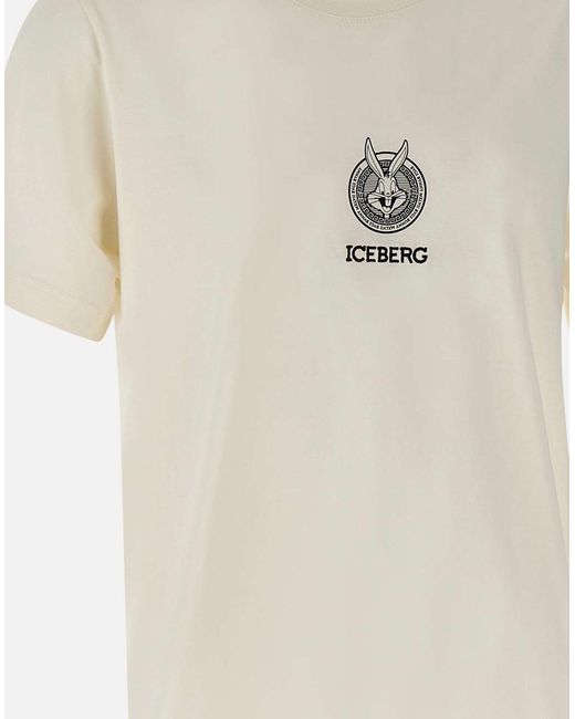 Iceberg White T-Shirts And Polos for men