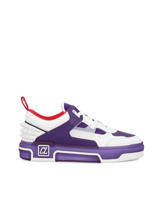 Christian Louboutin Purple Sneakers for men
