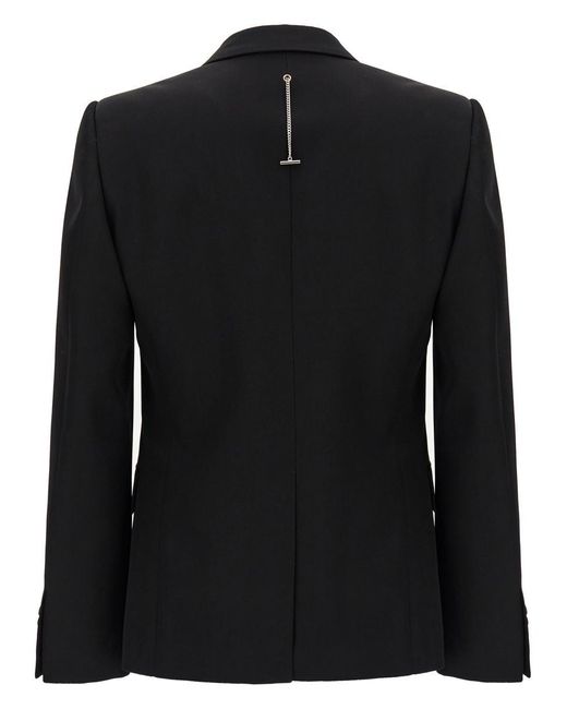 Alexander McQueen Black Mcqueen 'Barathea' Blazer for men