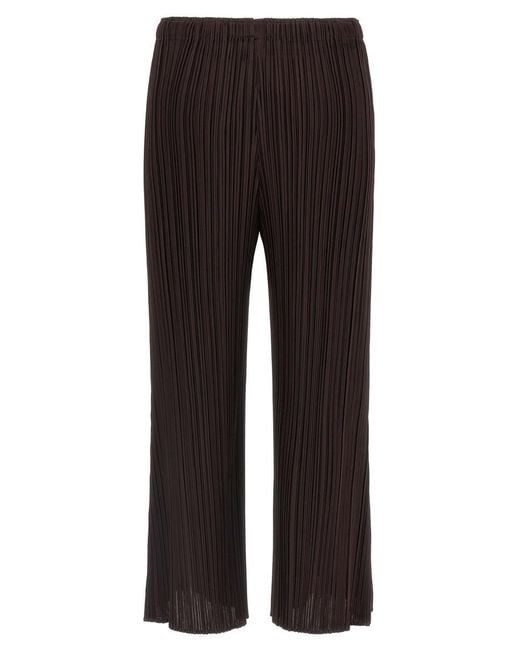 Pleats Please Issey Miyake Black 'Monthly Colors: July' Pants