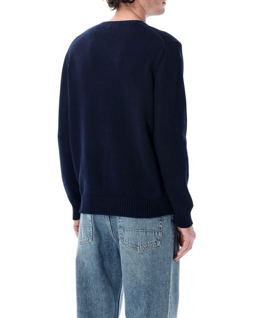 Polo Ralph Lauren Blue Crewneck Sweater for men