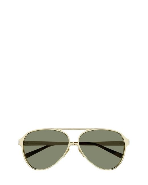 Saint Laurent Green Eyewear