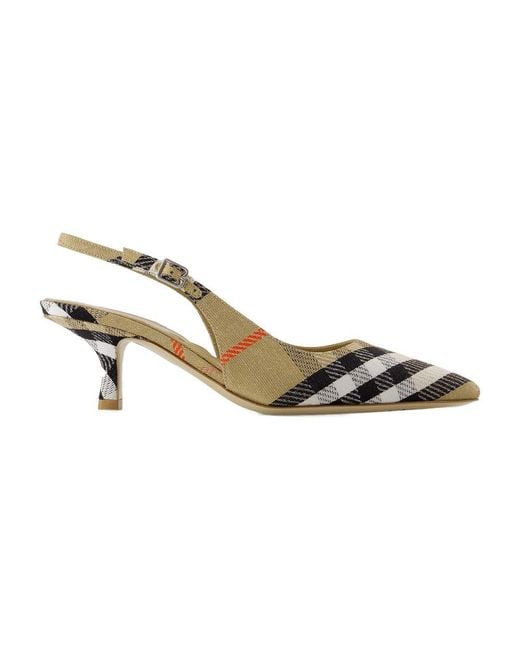 Burberry Metallic Lf Birdie 55 Sandals