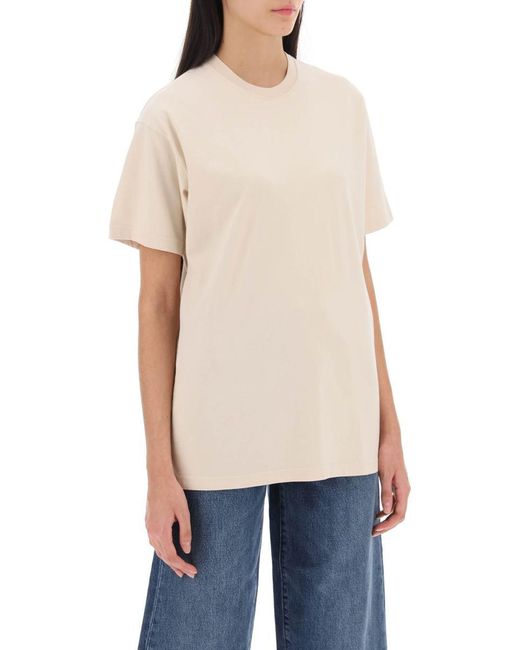 Totême  Natural Oversized Straight T-Shirt